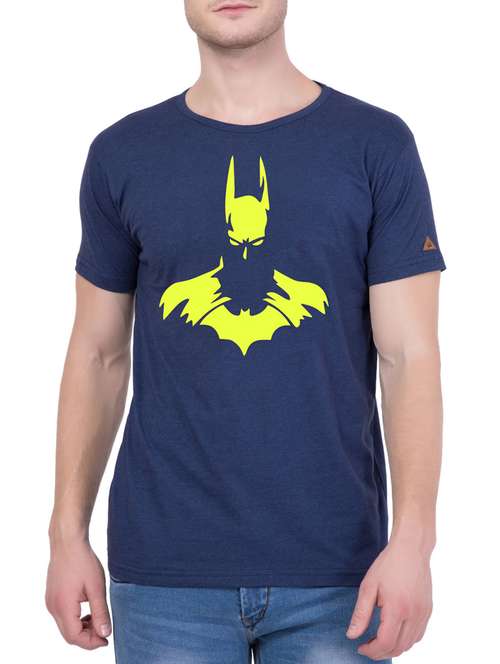navy blue cotton character t-shirt - 14443630 -  Standard Image - 0