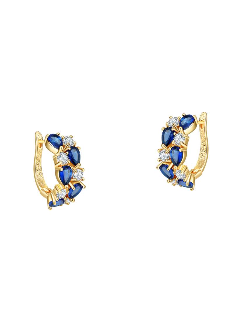blue  studs earring
