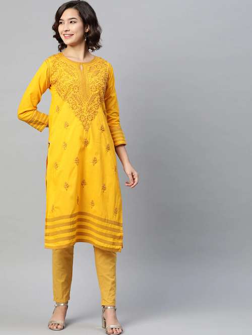 women's straight kurta - 14445588 -  Standard Image - 0
