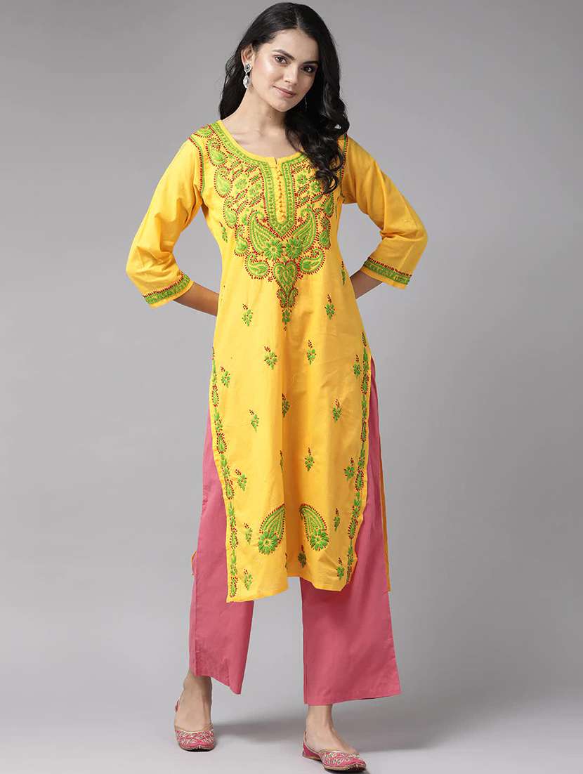 women's straight kurta - 14445590 -  Zoom Image - 0