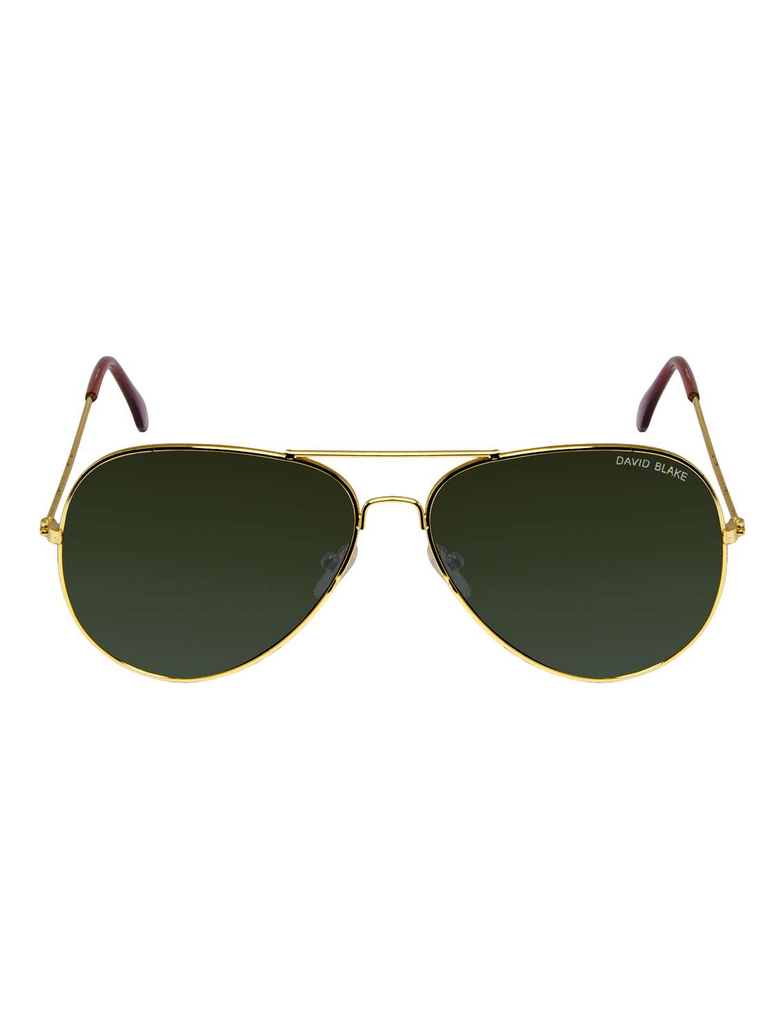 david blake green aviator uv protection sunglass