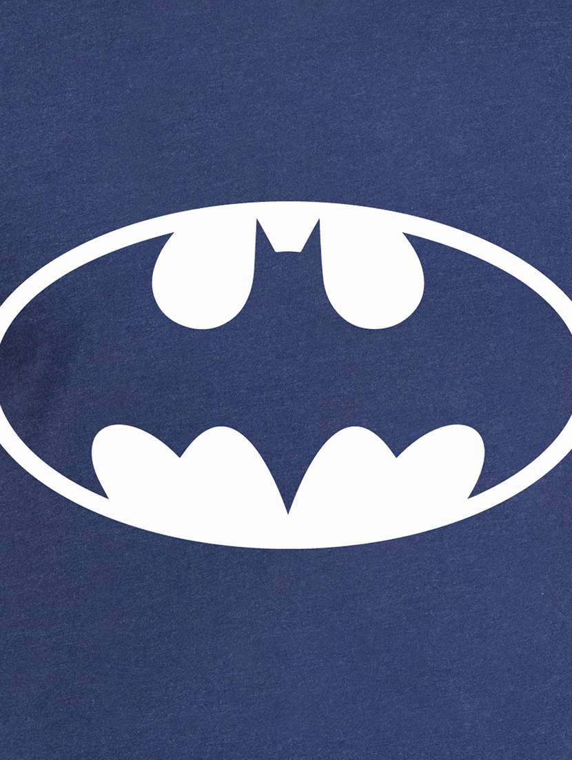 navy blue cotton chest print tshirt - 14455672 -  Standard Image - 3