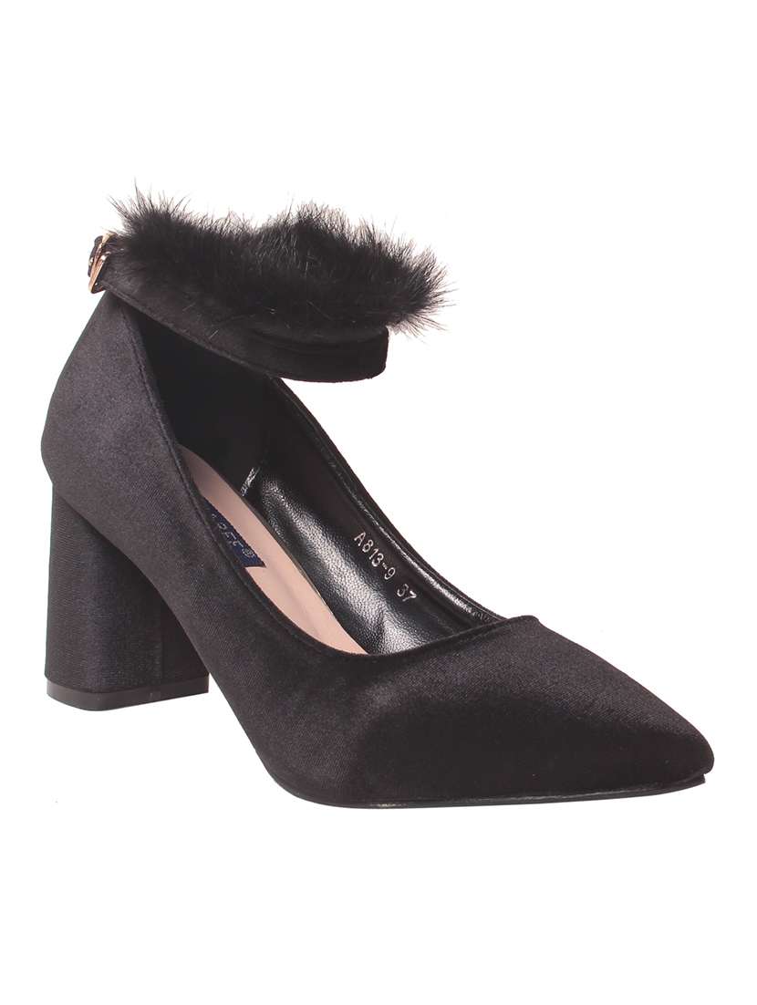 black ankle strap sandal - 14457070 - Zoom Image - 0