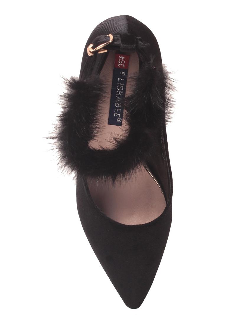 black ankle strap sandal - 14457070 - Standard Image - 3