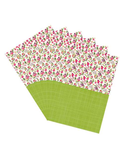 printed polyester set of 6 placemat - 14461731 -  Standard Image - 0