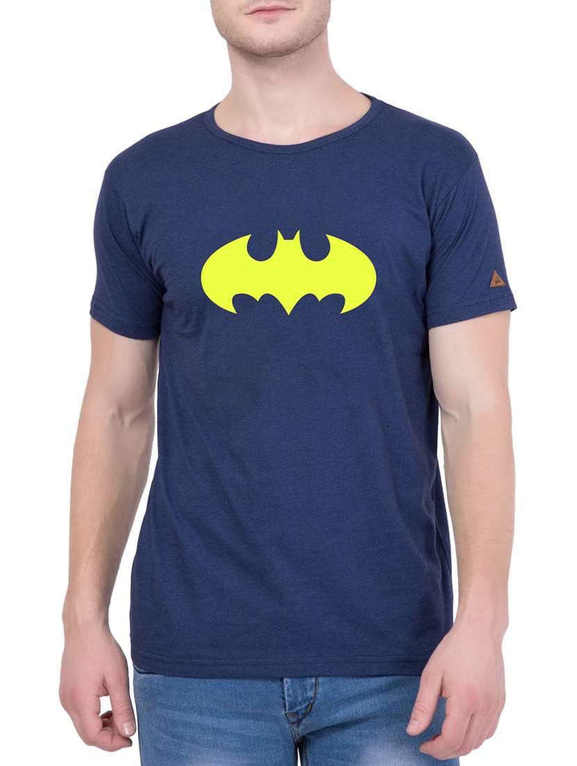 navy blue cotton t-shirt - 14467299 - Zoom Image - 0