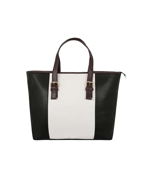 black leatherette handbag - 14467957 - Standard Image - 0