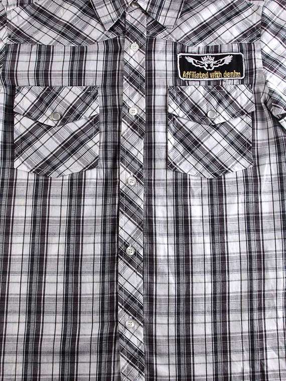 Pocket Patched Checkered Shirt