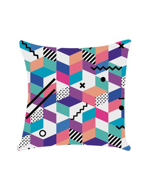 geometric print cushion cover by ambbi collections - 14472288 - Standard Image - 0