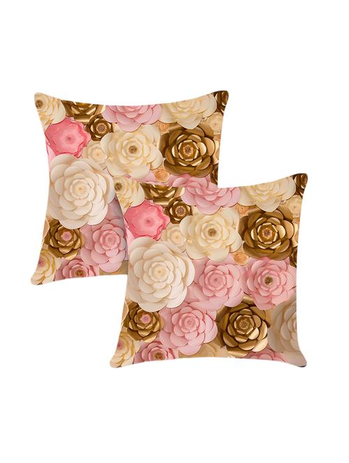 floral print cushion cover by ambbi collections - 14472306 -  Standard Image - 0