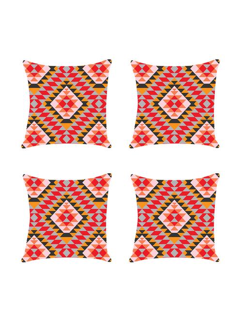 set of 4 digital printed cushion cover by ambbi collections - 14476020 -  Standard Image - 0