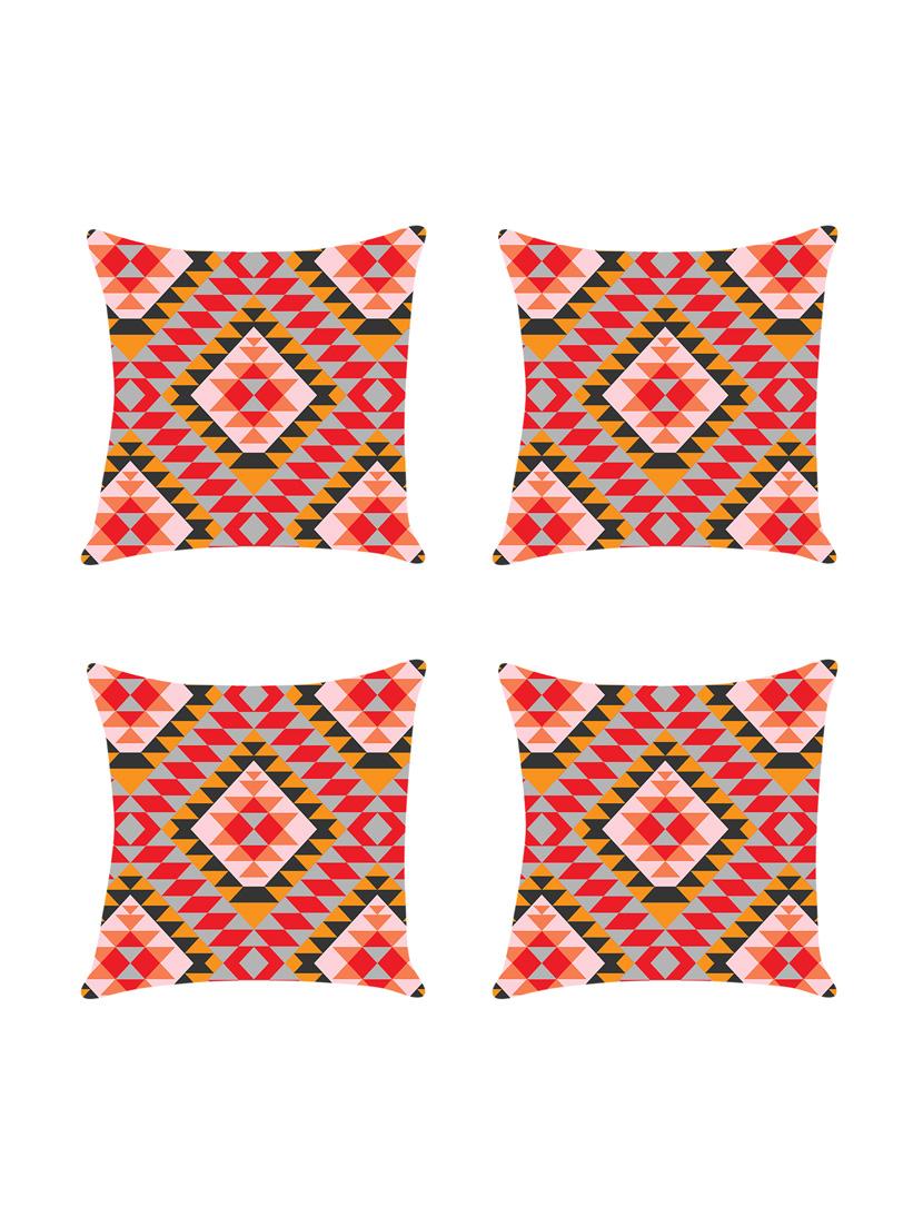 set of 4 digital printed cushion cover by ambbi collections - 14476020 -  Zoom Image - 0
