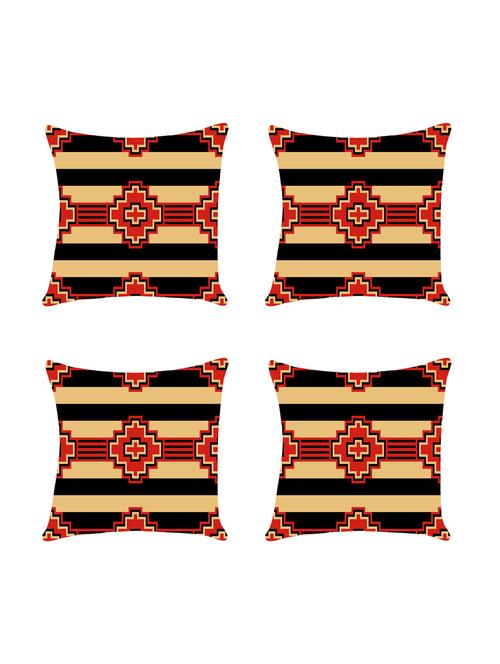 set of 4 digital printed cushion cover by ambbi collections - 14476021 - Standard Image - 0