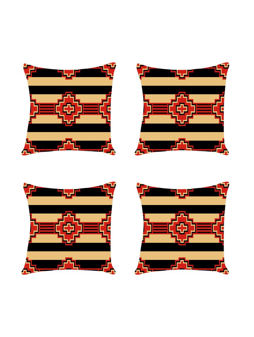 set of 4 digital printed cushion cover by ambbi collections - 14476021 - Zoom Image - 0