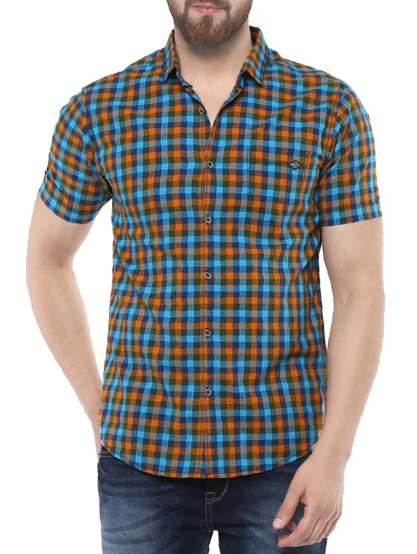 multi colored cotton casual shirt - 14504726 - Zoom Image - 0