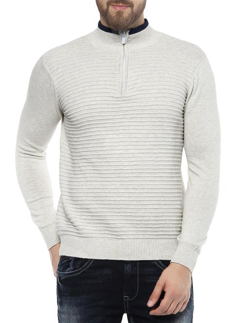 grey cotton pullover - 14504819 -  Standard Image - 0