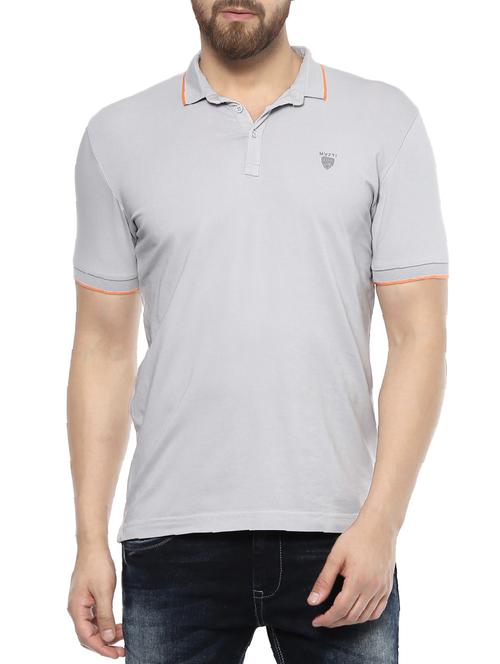 grey cotton t-shirt - 14504841 -  Standard Image - 0