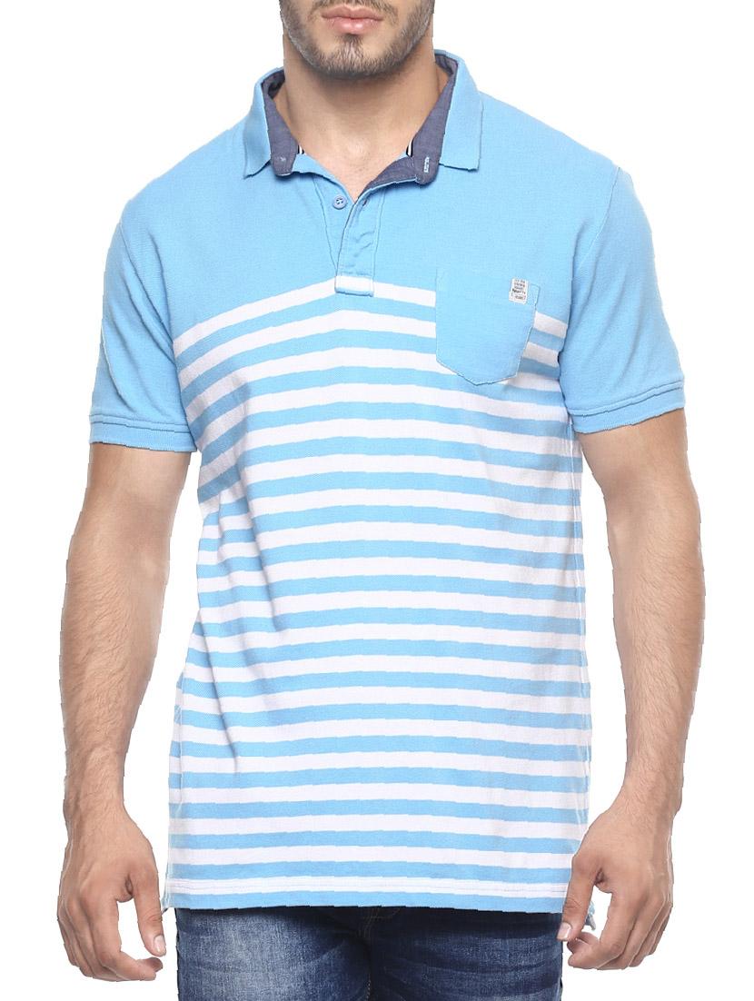 blue cotton t-shirt - 14504885 - Zoom Image - 0