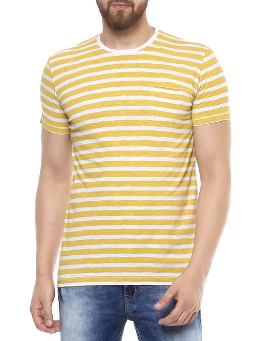 yellow cotton t-shirt - 14504904 - Standard Image - 0