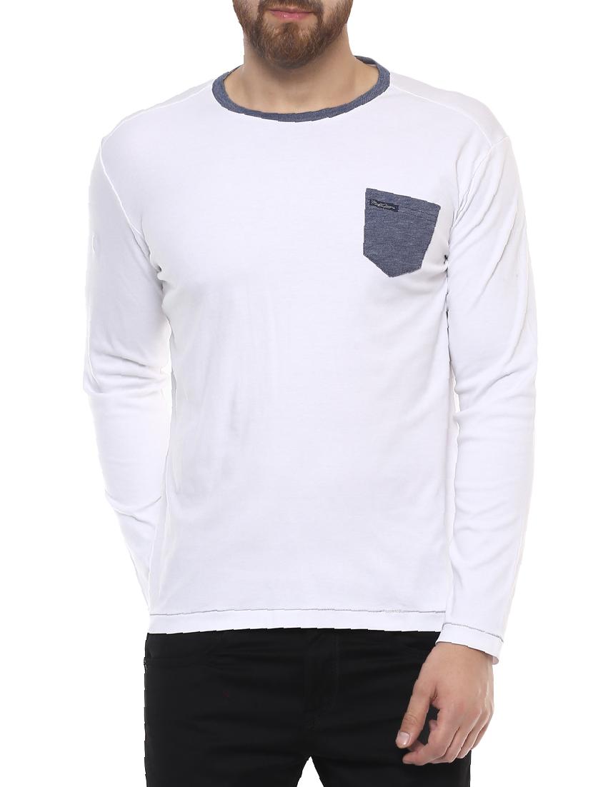white cotton t-shirt - 14504941 - Zoom Image - 0