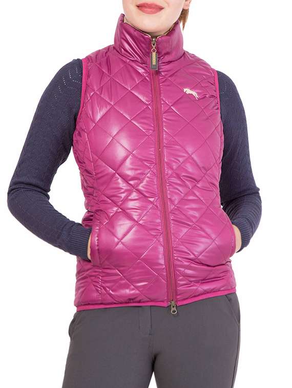 purple quilted & padded jacket - 14505414 - Zoom Image - 0