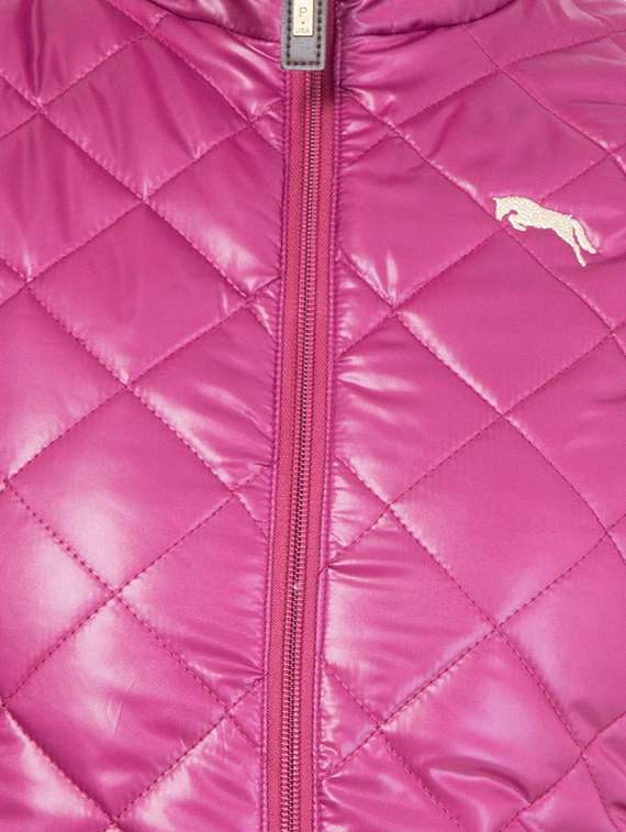 purple quilted & padded jacket - 14505414 - Standard Image - 3