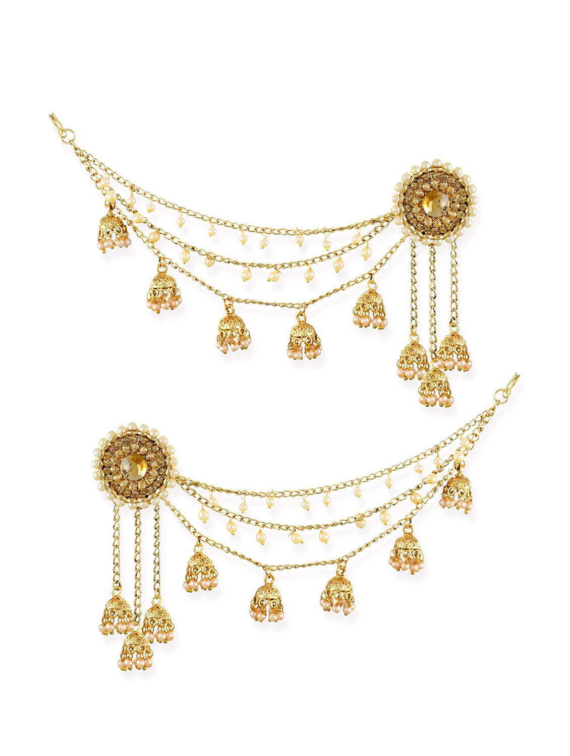 Jhumka Earrings By Zaveri Pearls Online Ping For Jhumka Earrings By Zaveri Pearls Online Ping For In India 14506142