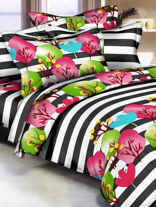 printed double bed comforter with silken filling - 14516316 -  Standard Image - 0
