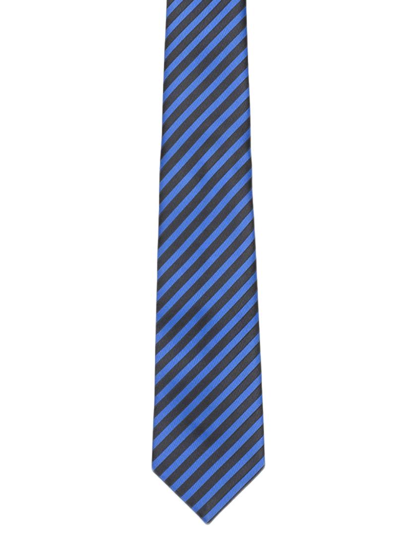 blue micro fibre tie - 14531183 - Standard Image - 3
