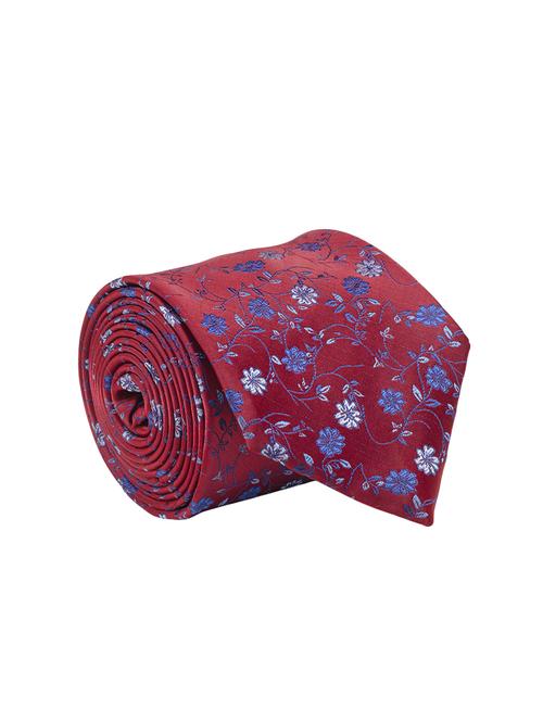 red micro fibre tie - 14531188 - Standard Image - 0