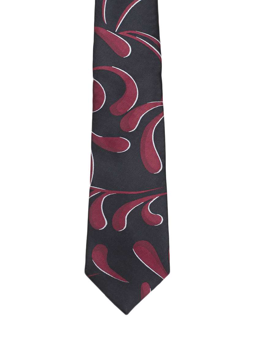 black micro fibre tie - 14531194 -  Standard Image - 3