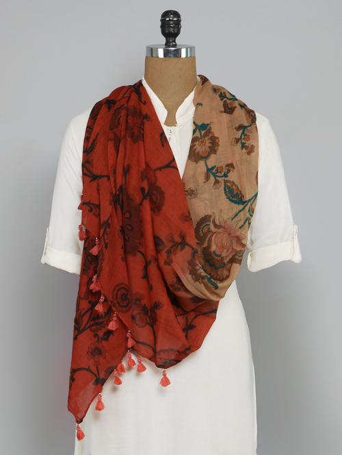 women's floral print stole - 14556736 - Standard Image - 0