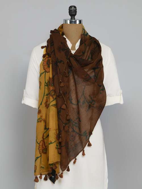 women's floral print stole - 14556737 -  Standard Image - 0