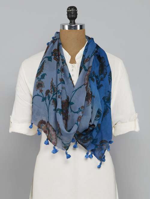 women's floral print stole - 14556738 - Standard Image - 0