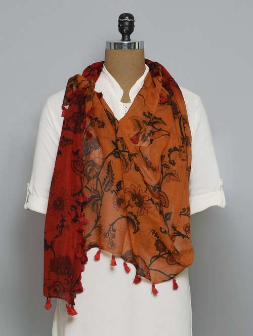 women's floral print stole - 14556739 - Standard Image - 0