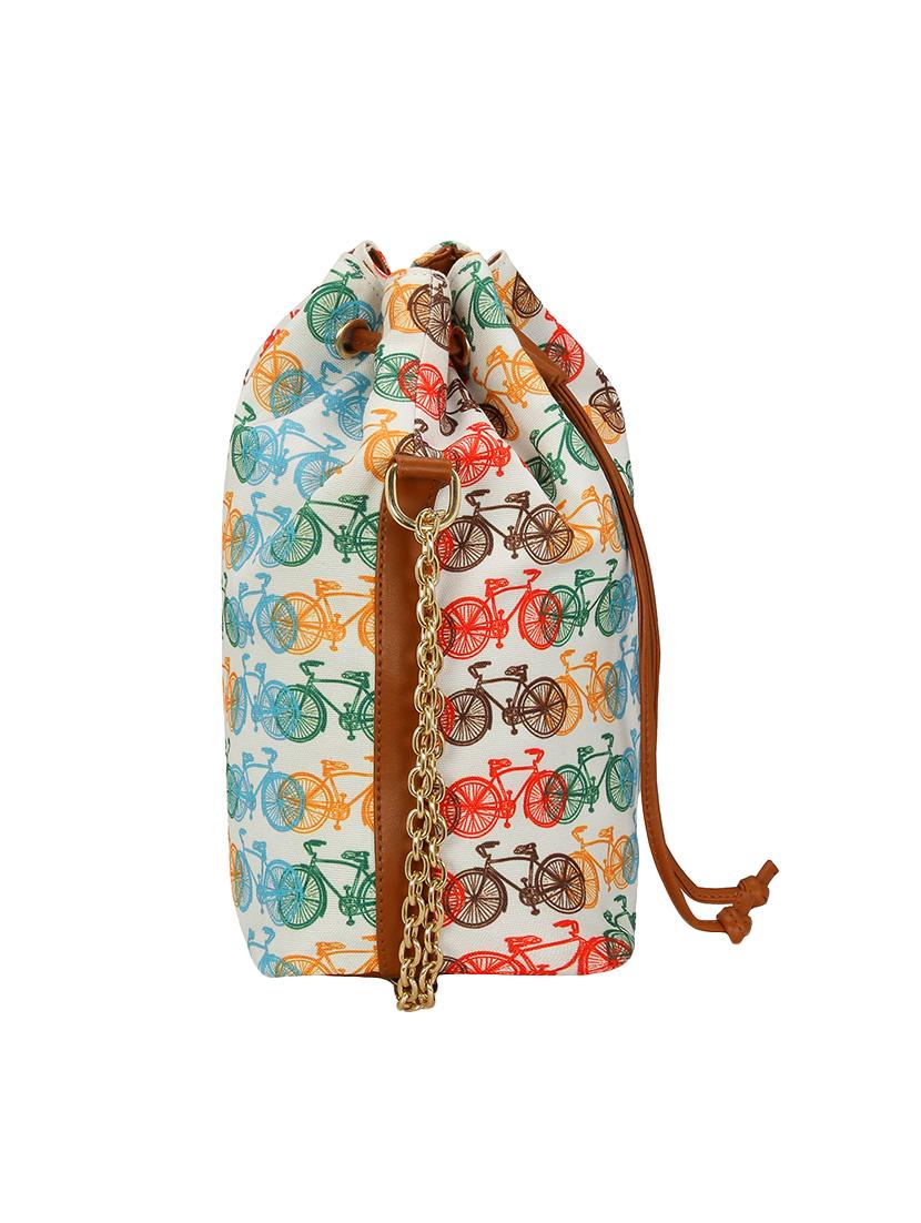 white canvas sling bag - 14562560 - Standard Image - 3