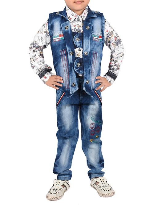 blue denim full length set - 14562585 -  Standard Image - 0