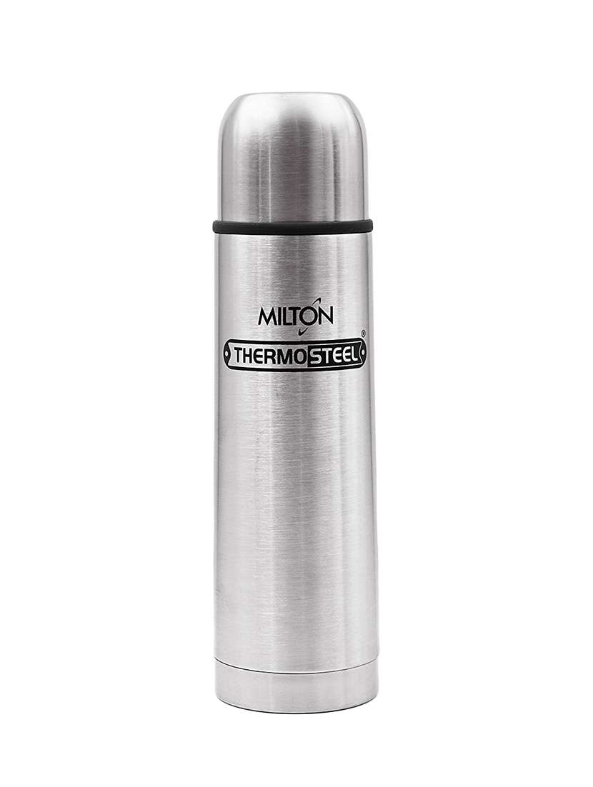 Buy online Milton Thermosteel Flip Lid Flask Hot Cold 24hrs