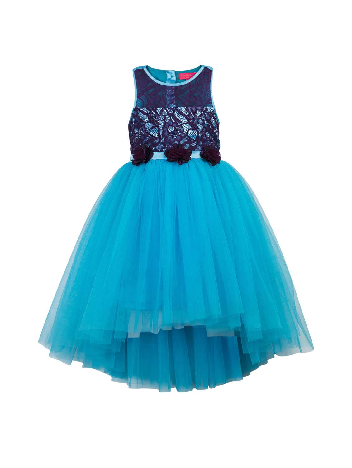 blue net party gown - 14568430 - Zoom Image - 0