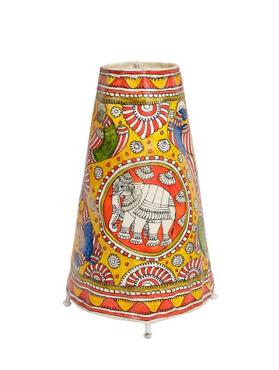 elephant leather puppetry floor/table lamp - 14571753 - Zoom Image - 0
