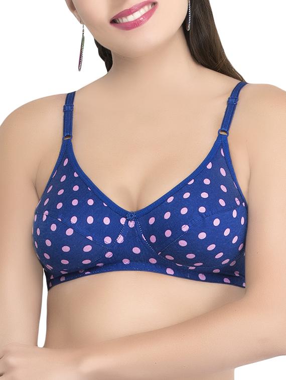 polka dots minimizer bra - 14572009 - Zoom Image - 0