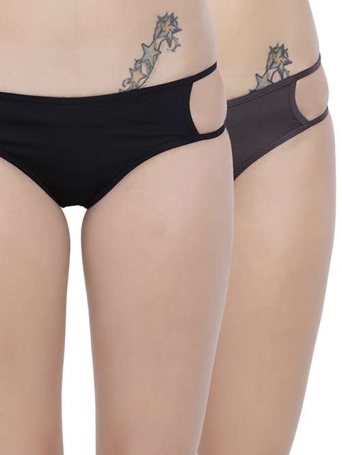 set of 2 multi colored bikini panty - 14572748 -  Standard Image - 0