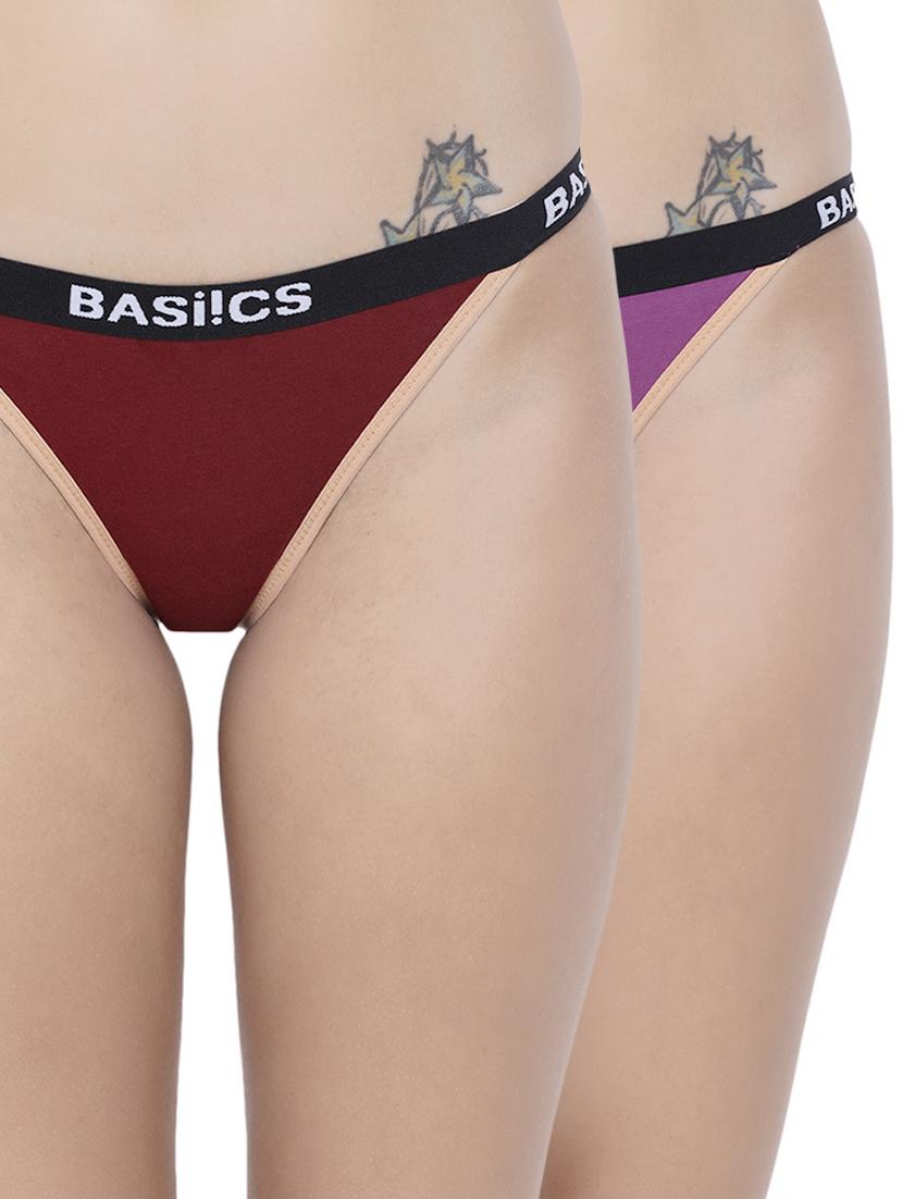 set of 2 multi colored panties - 14572807 -  Zoom Image - 0