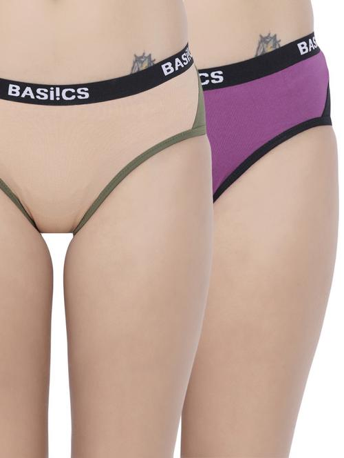 set of 2 multi colored hipster panty - 14572821 - Standard Image - 0