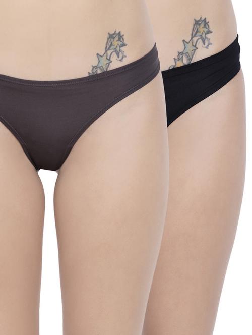 set of 2 multicolored panties - 14572841 - Standard Image - 0