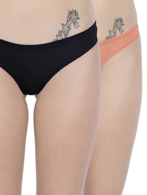 set of 2 multi colored bikini panties - 14572842 -  Standard Image - 0