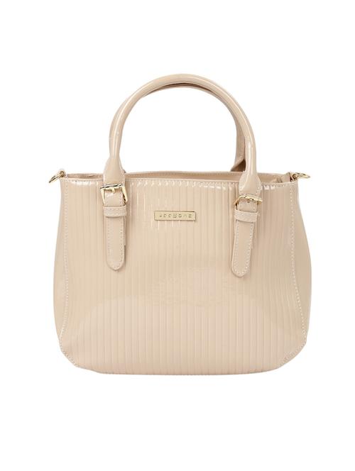 pink leatherette regular handbag - 14578856 - Standard Image - 0