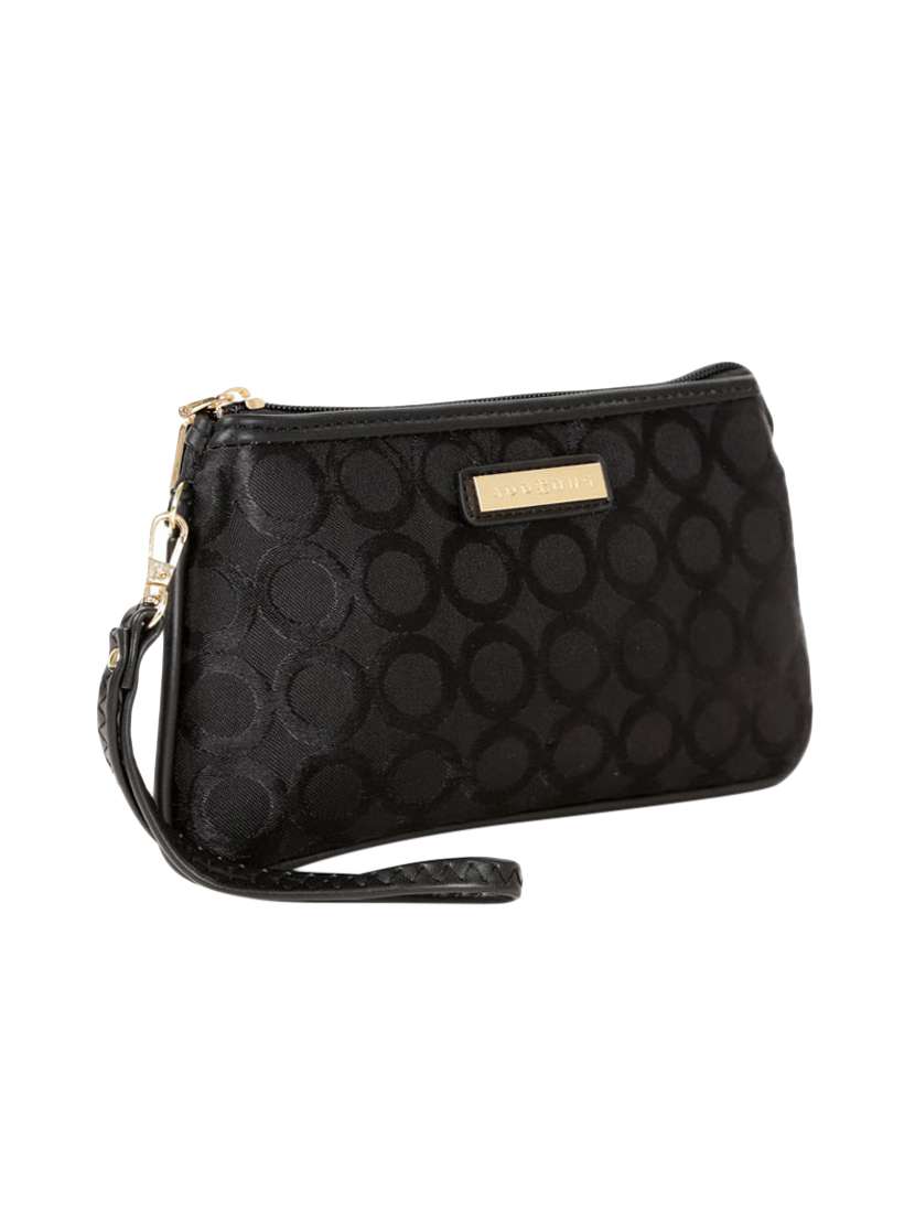 black leatherette wallet - 14578867 -  Standard Image - 3