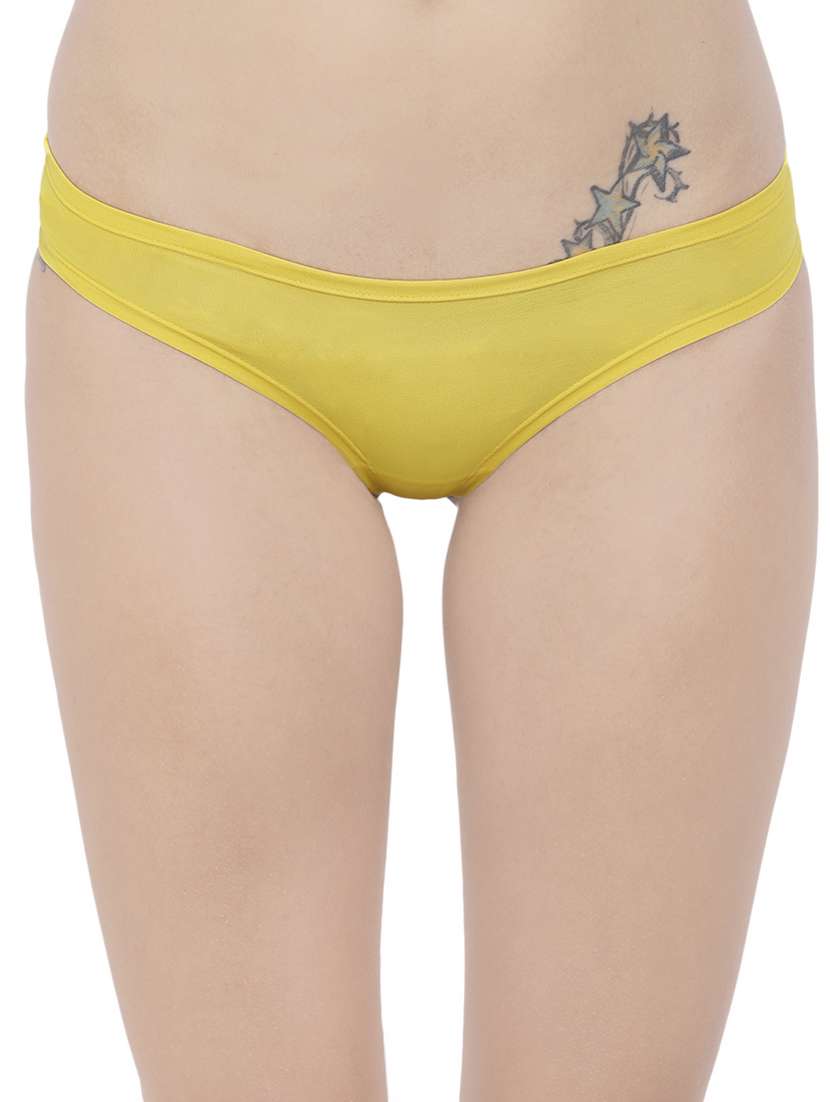 low rise solid bikini panty - 14582567 - Zoom Image - 0