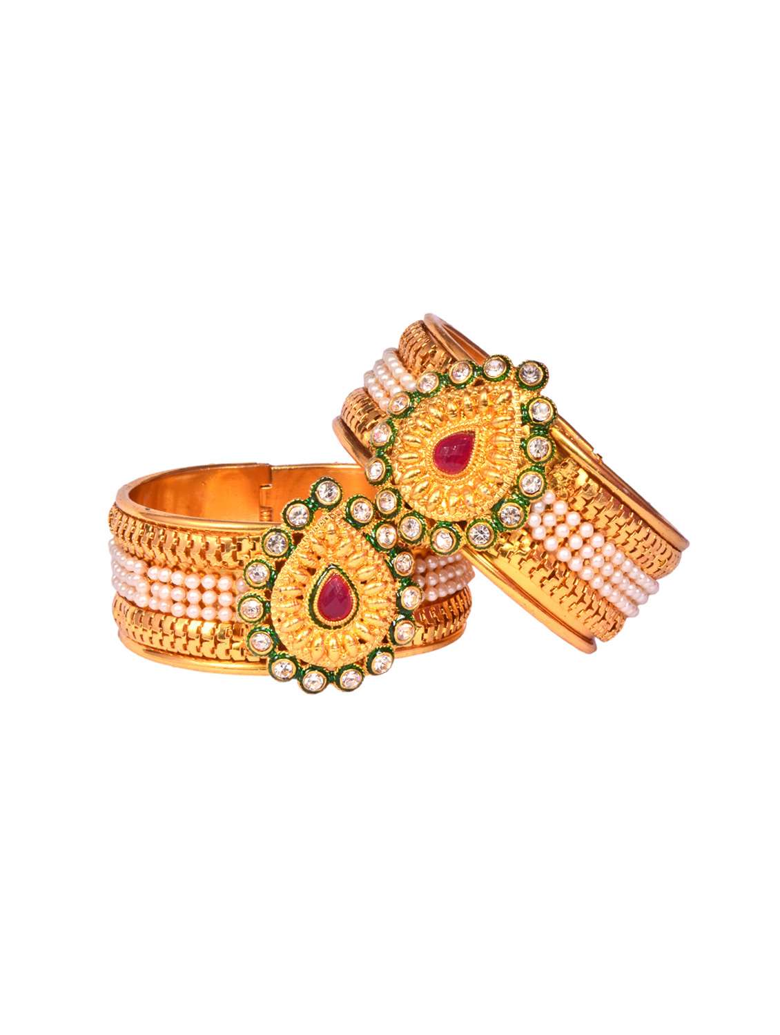 gold brass bangle